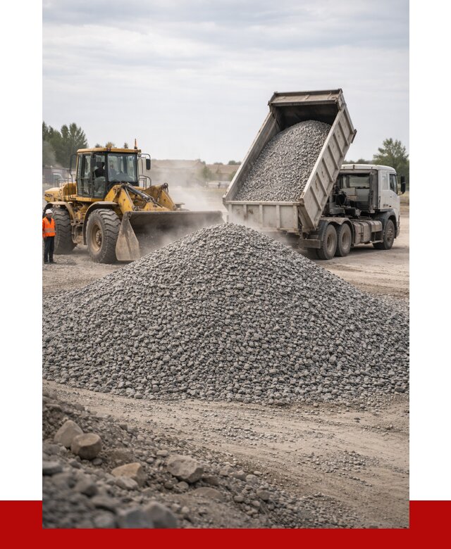 Купить щебень с доставкой в Заинске от 2542 руб. | ПРОНЕРУДЗнс