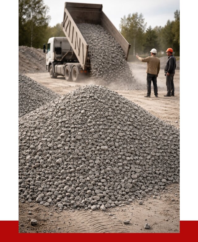 Гранитный щебень фракция 0-5 в Заинске от 2949 руб ПРОНЕРУДЗнс