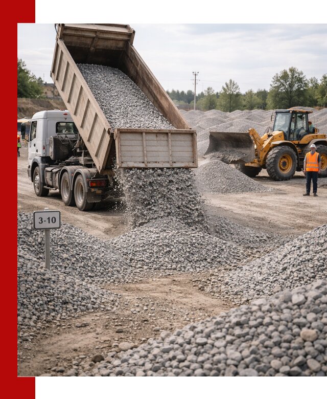 Гранитный щебень фракции 3–10: доставка и продажа в Заинске