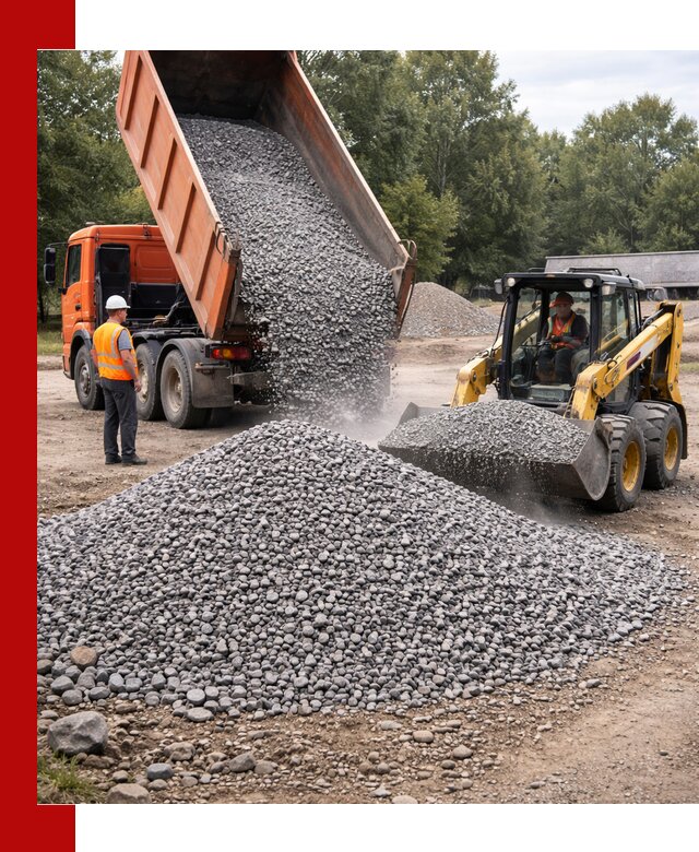 Купить гранитный щебень фракции 5–10 в Заинске с доставкой