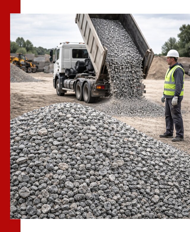 Доставка и продажа гранитного щебня фракции 5-20 в Заинске