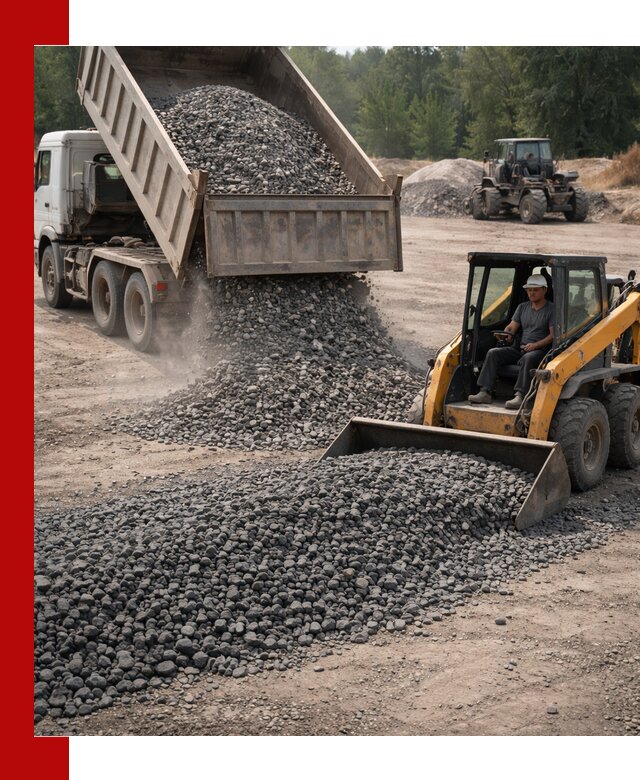 Гранитный щебень фракция 40-70 с доставкой в Заинске