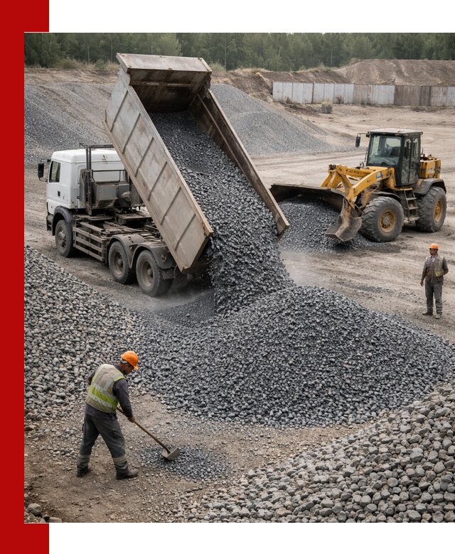 Щебень габбро-диабаз фр. 5-20 с доставкой в Заинске