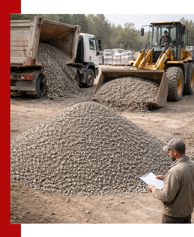 Гравийный щебень фракция 5–10 с доставкой в Заинске