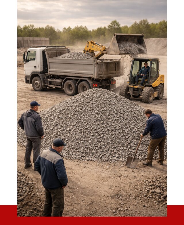Гравийный щебень фракция 5-20 в Заинске от 2441 р. ПРОНЕРУДЗнс