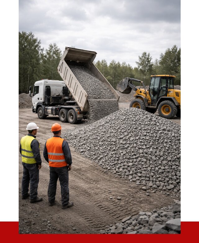 Гравийный щебень фракция 40-70 в Заинске от 9661р | ПРОНЕРУДЗнс