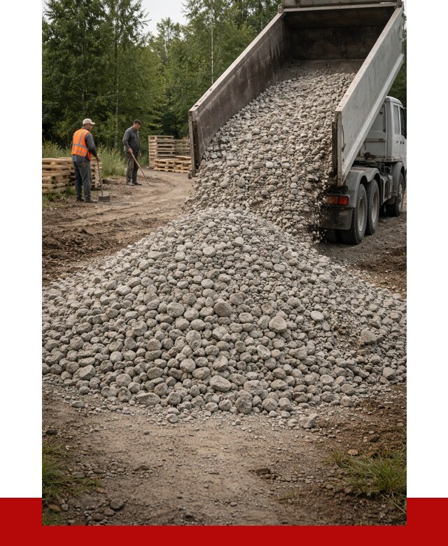 гравийный щебень фракция 70-120 в Заинске от 2491 р. ПРОНЕРУДЗнс