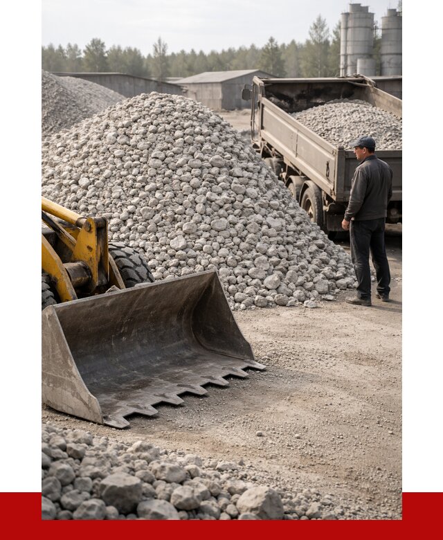 Известняковый щебень фракция 40-70 в Заинске от 4271 р. | ПРОНЕРУДЗнс