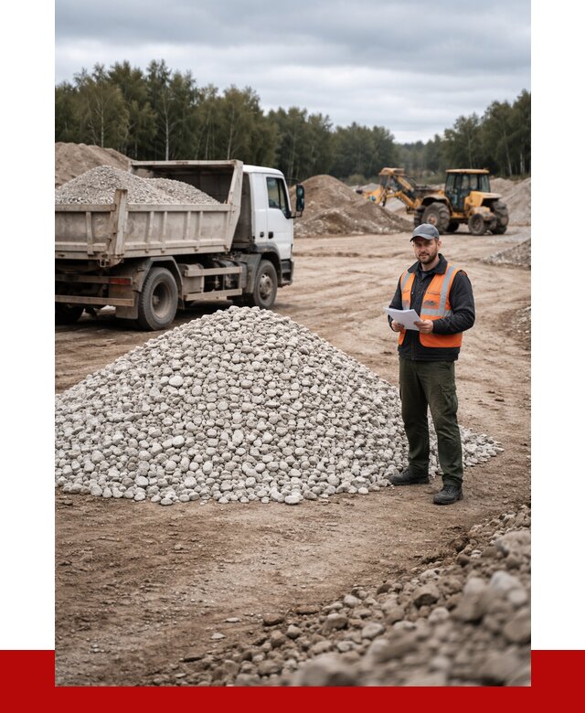 Доломитовый щебень в Заинске купить от 2237 р., ПРОНЕРУДЗнс