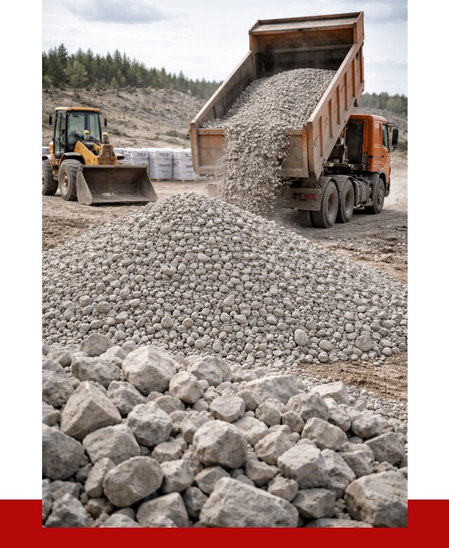 Доломитовый щебень фр. 20-40 в Заинске от 4271 р. | ПРОНЕРУДЗнс