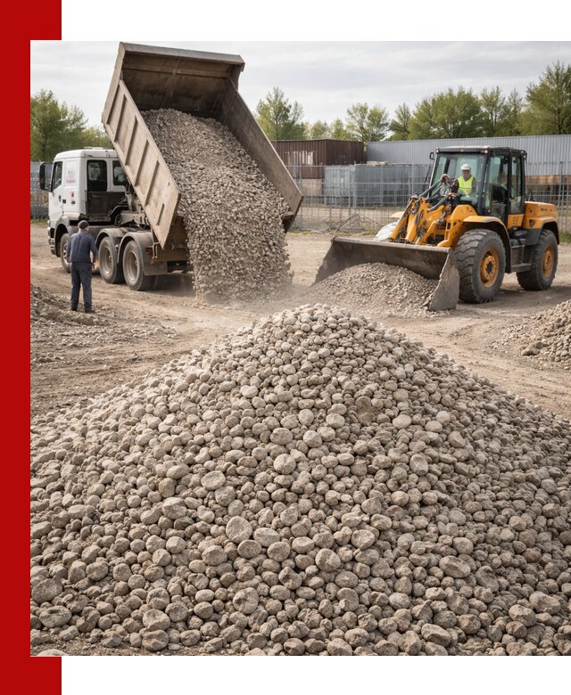 Доломитовый щебень фракции 20–41 с доставкой в Заинске