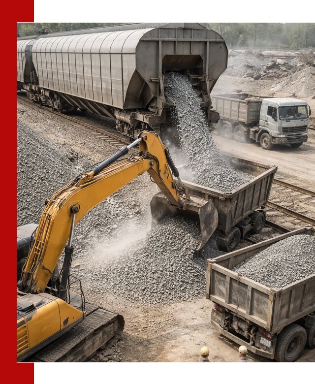 Доставка железнодорожного щебня в Заинске крупными партиями быстрого отгруза