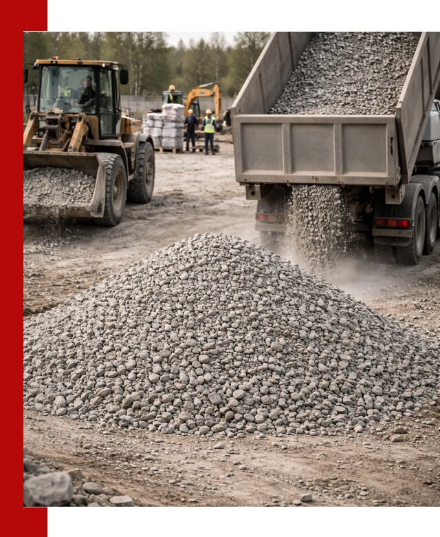 Вторичный щебень фракции 5-20 в Заинске — доставка и продажа крупнотоннажно