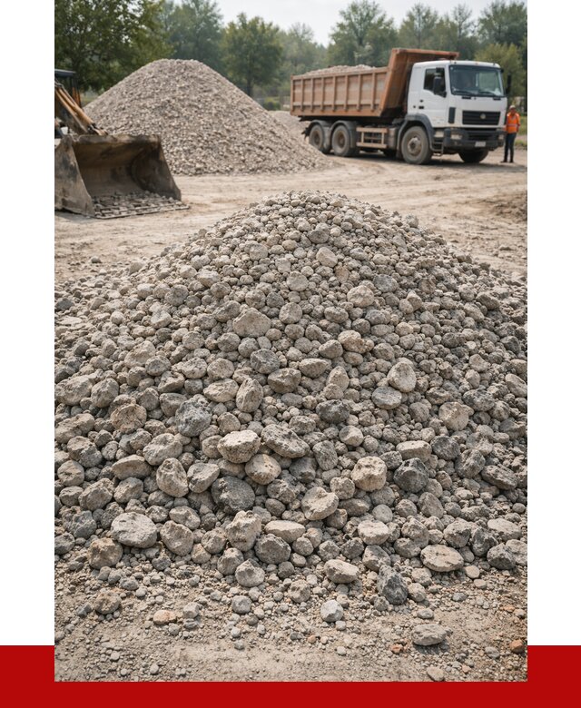 Вторичный щебень фракция 20-40 в Заинске от 2237 р ПРОНЕРУДЗнс