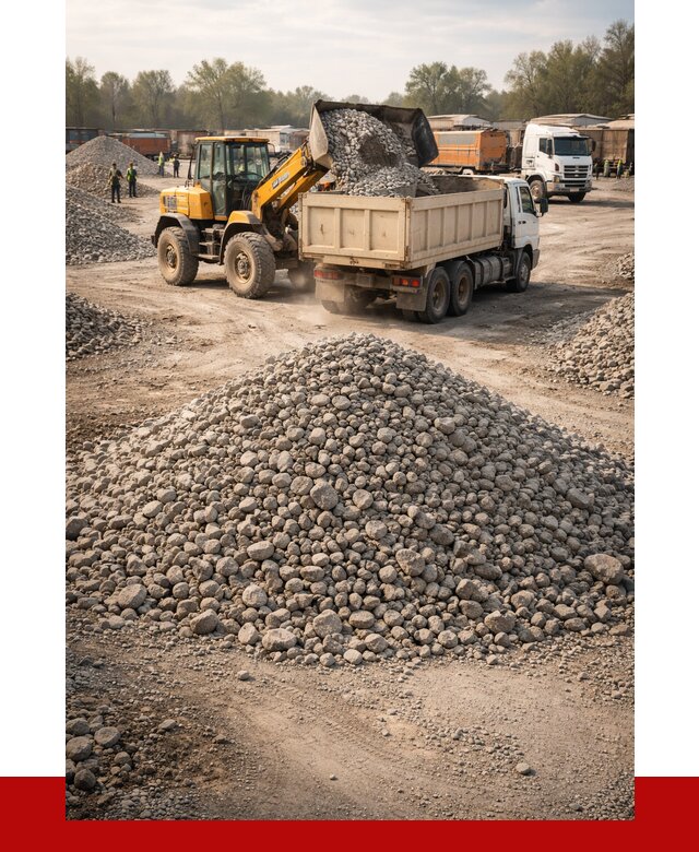 Вторичный щебень фракция 40-70 в Заинске от 1769 р, ПРОНЕРУДЗнс