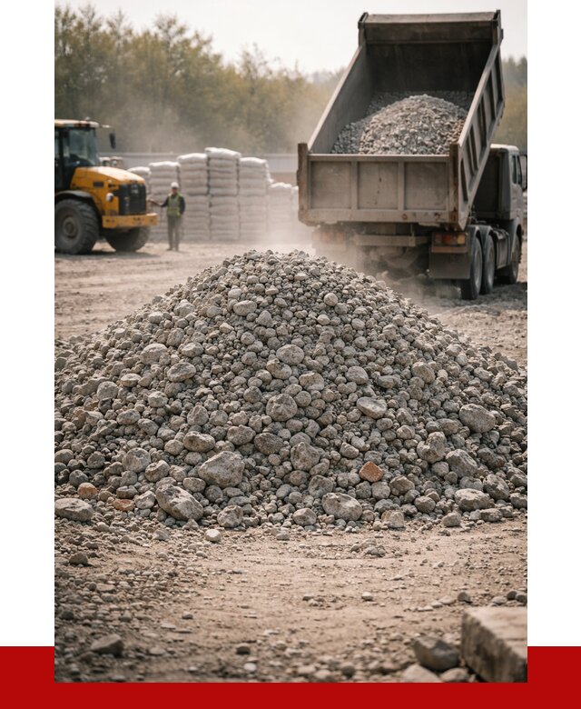 Вторичный щебень фракция 70-150 в Заинске от 1424 р. | ПРОНЕРУДЗнс