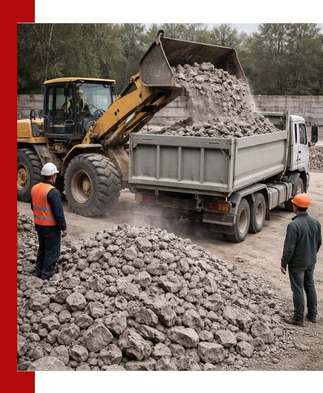 Вторичный щебень фракция 70–150 в Заинске с доставкой