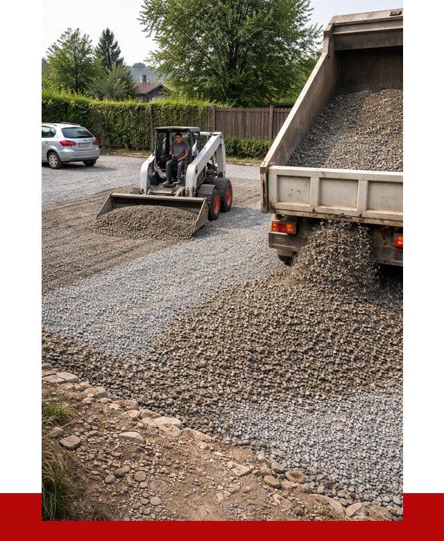 Щебень для парковки в Заинске с доставкой от 1220 р.| ПРОНЕРУДЗнс