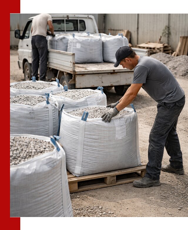 Доставка щебня в мешках по выгодным ценам в Заинске