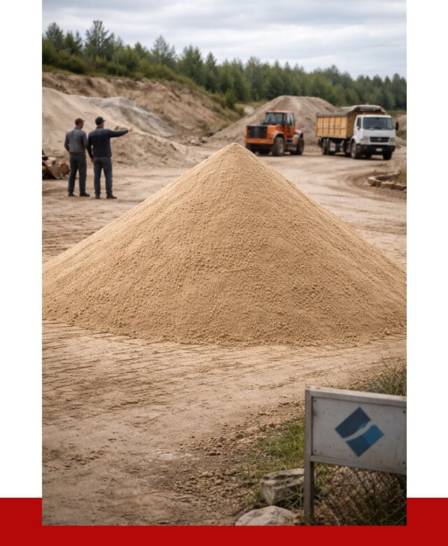 Карьерный песок навалом в Заинске от 1830 р. | ПРОНЕРУДЗнс