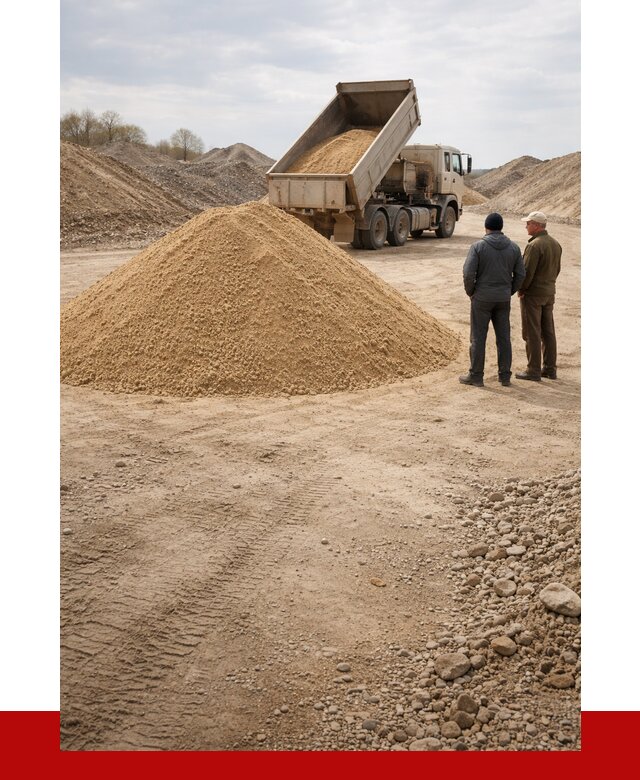 Карьерный песок крупнозернистый в Заинске от 8644 р | ПРОНЕРУДЗнс