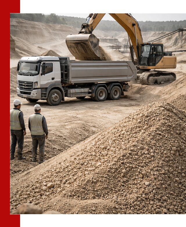 Карьерный крупнозернистый песок с доставкой в Заинске