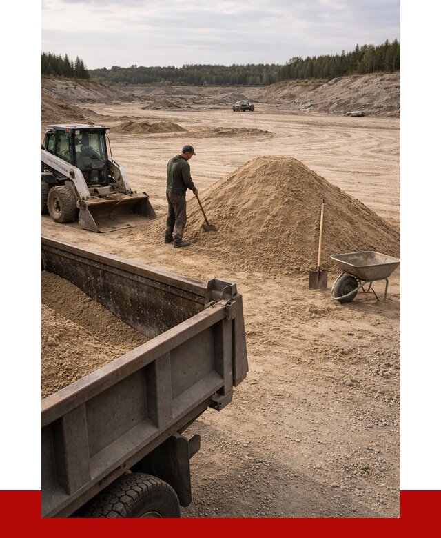 Карьерный песок среднезернистый в Заинске, от 2237 р. ПРОНЕРУДЗнс