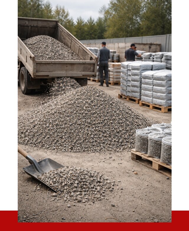 Гравий фракция 5-20 в Заинске купить от 2339 р. ПРОНЕРУДЗнс