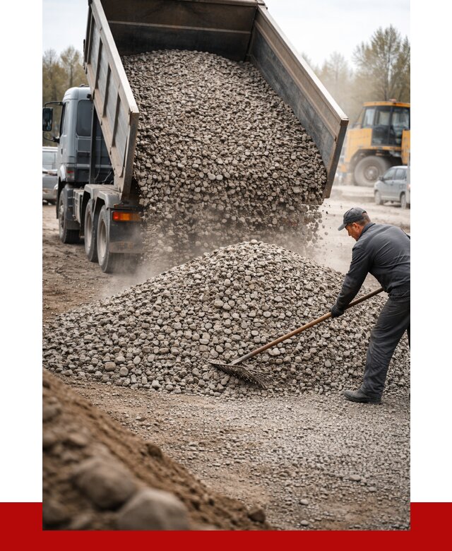 Гравий фракция 20-40 в Заинске от 2542 р. доставка | ПРОНЕРУДЗнс