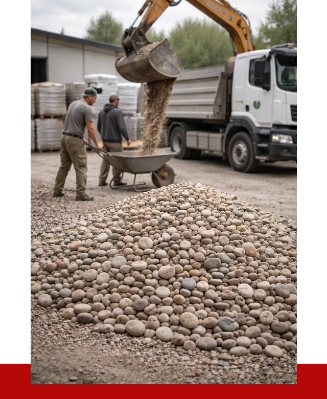 Галька декоративная в Заинске от 3254 р. за куб | ПРОНЕРУДЗнс