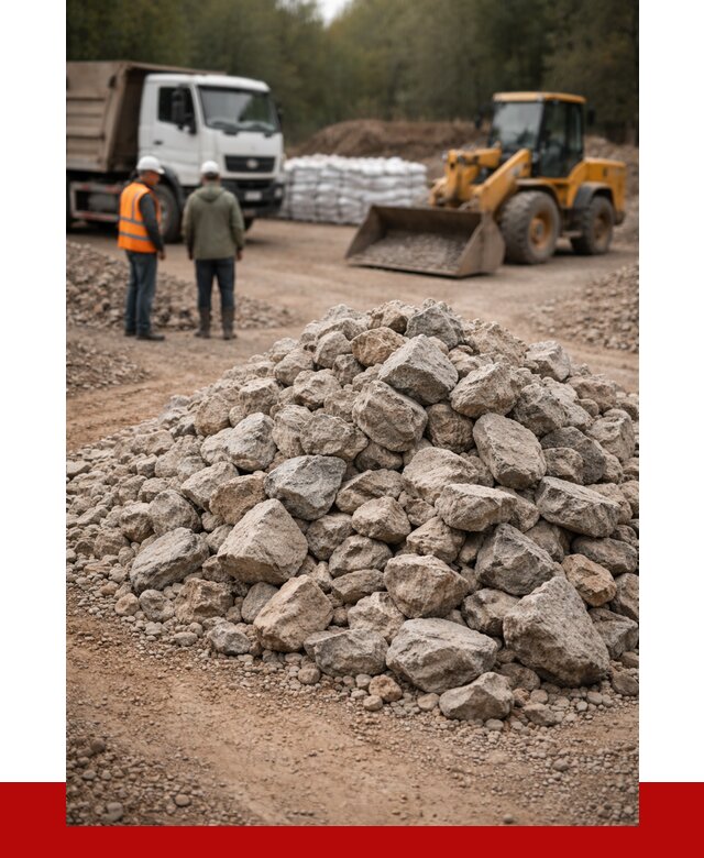 Купить бутовый камень с доставкой в Заинске от 2339 р. | ПРОНЕРУДЗнс