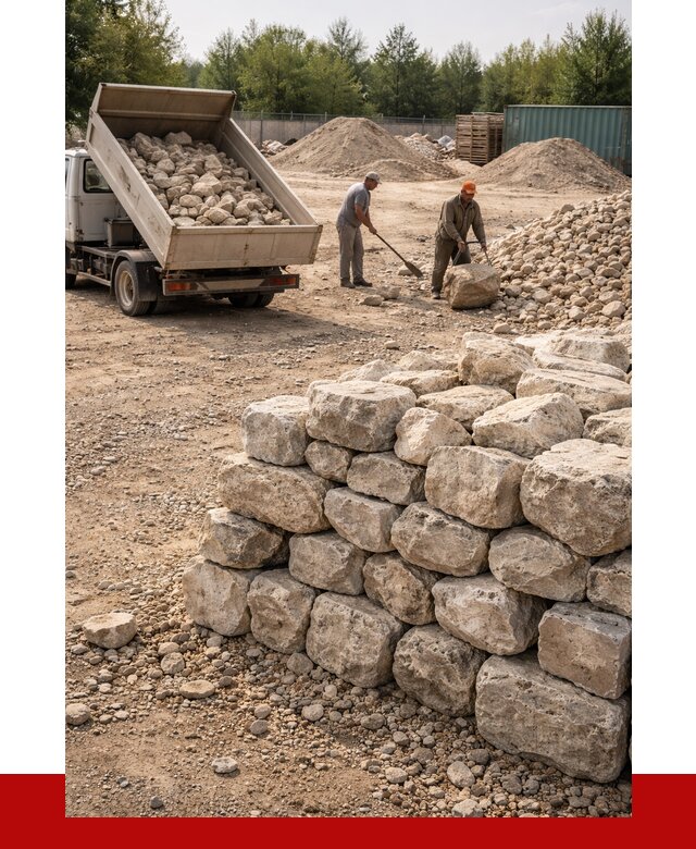 Бутовый камень известняковый в Заинске от 4271 р. | ПРОНЕРУДЗнс