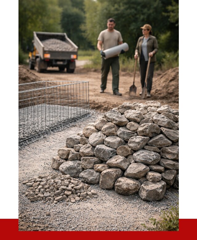 Камень для габионов фракция 100-200 в Заинске от 4881 р. | ПРОНЕРУДЗнс