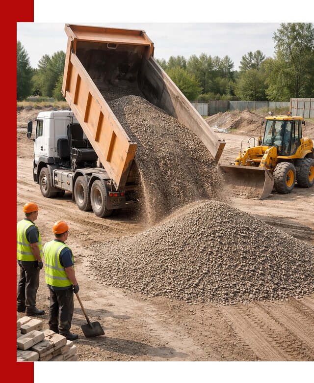 Доставка щебёночно-песчаной смеси ЩПС С7 в Заинске