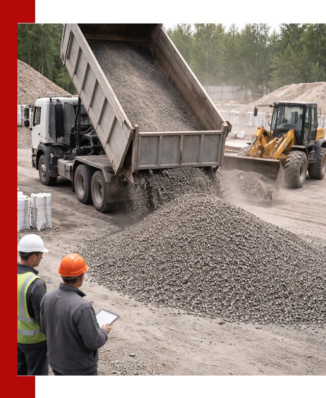 Доставка и продажа гранитного отсева 0-10 в Заинске