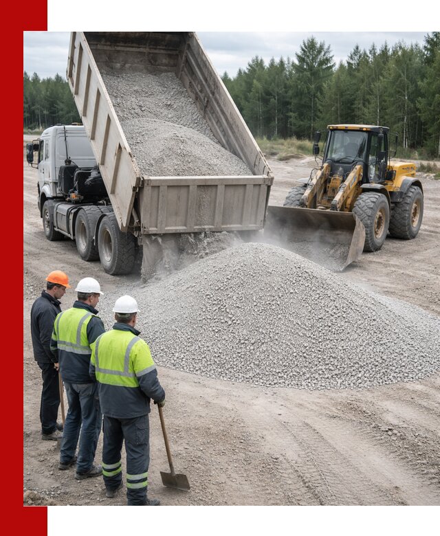 Известняковый отсев 0-5 доставка в Заинске быстро и выгодно