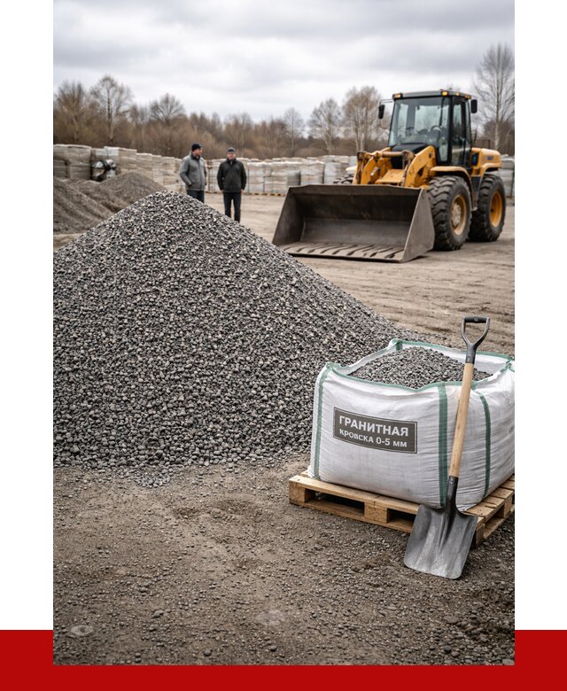 Купить гранитную крошку в Заинске от 4881 р. с доставкой | ПРОНЕРУДЗнс