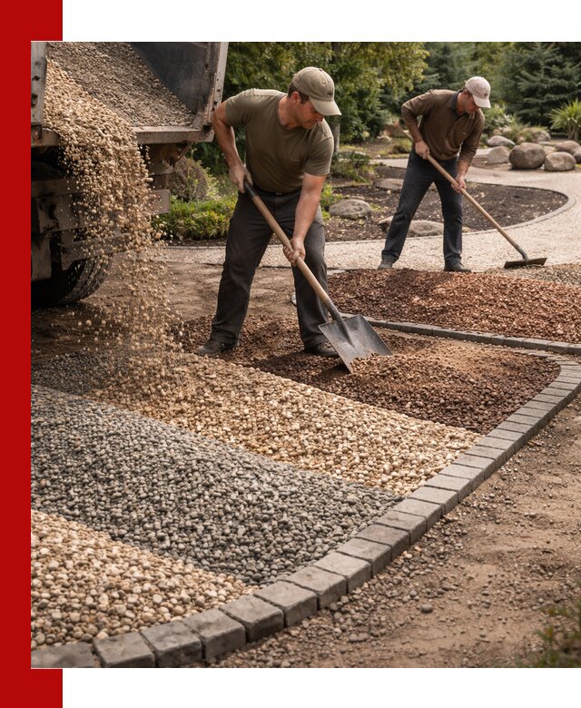 Декоративная крошка для ландшафта в Заинске — продажа и доставка