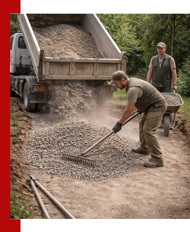 Каменная крошка для дорожек с доставкой в Заинске