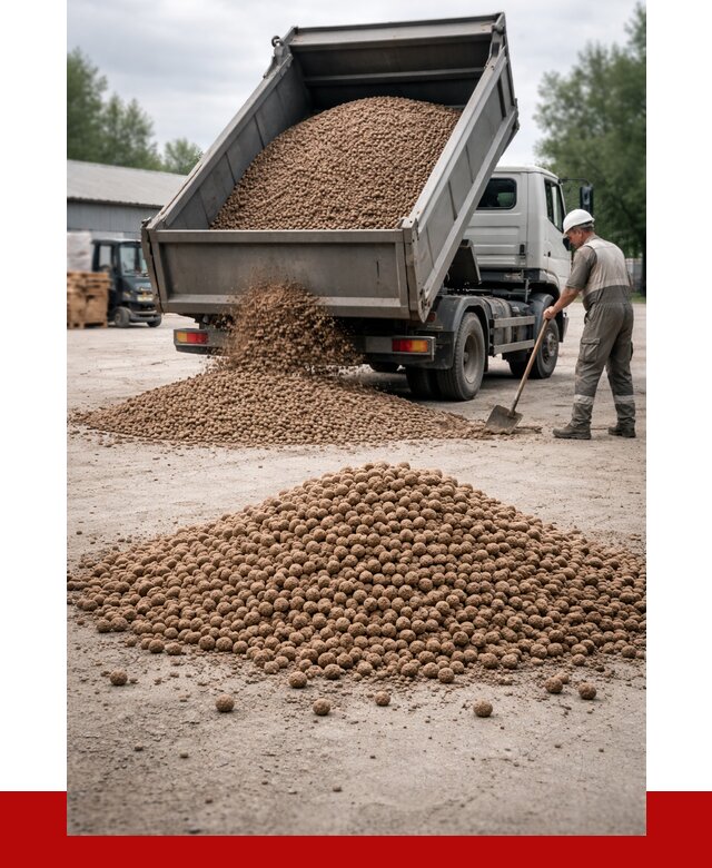 Керамзит с доставкой в Заинске от 4271 р. за м3 | ПРОНЕРУДЗнс
