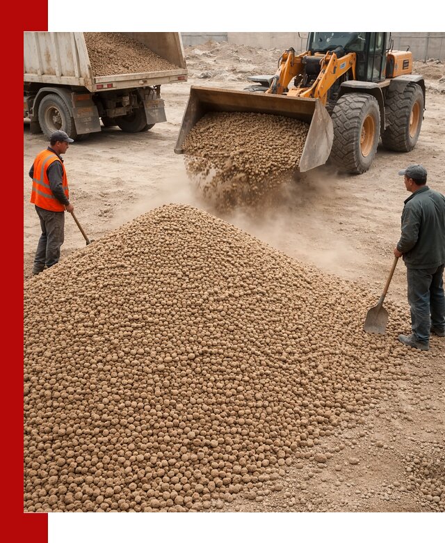 Керамзит фракция 10-20 с доставкой в Заинске