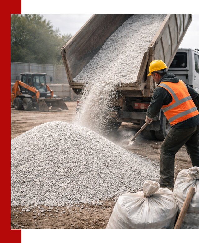 Доставка перлита вспученного в Заинске оптом и в розницу