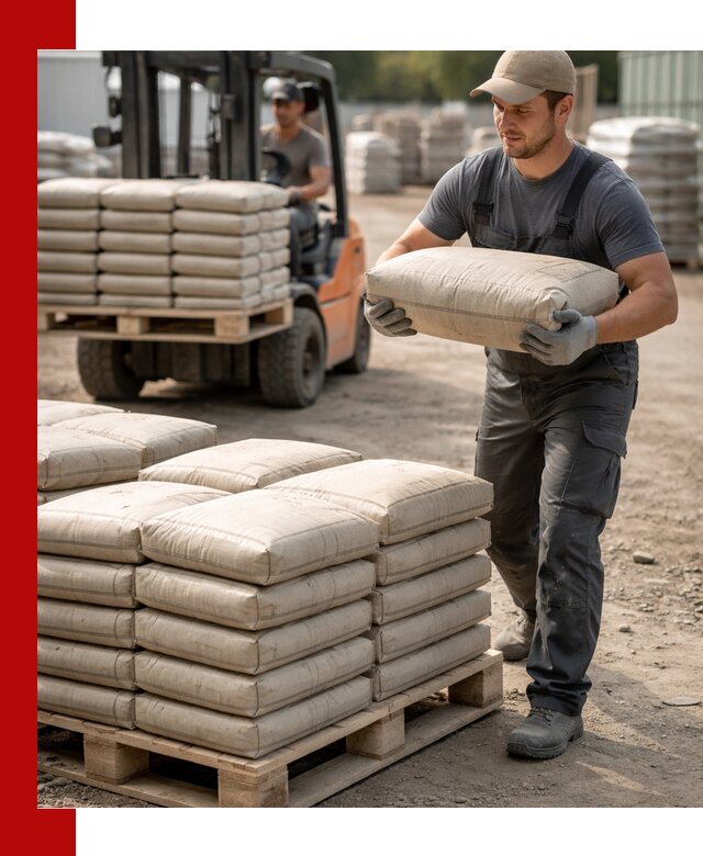 Доставка цемента в мешках оптом и в розницу в Заинске