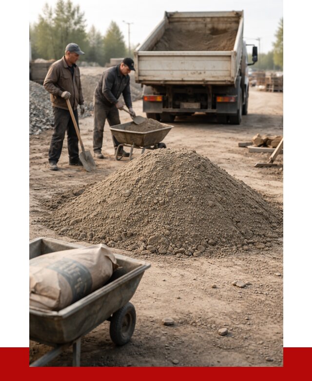 Цементно-песчаная смесь М150 в Заинске от 4779 р. | ПРОНЕРУДЗнс