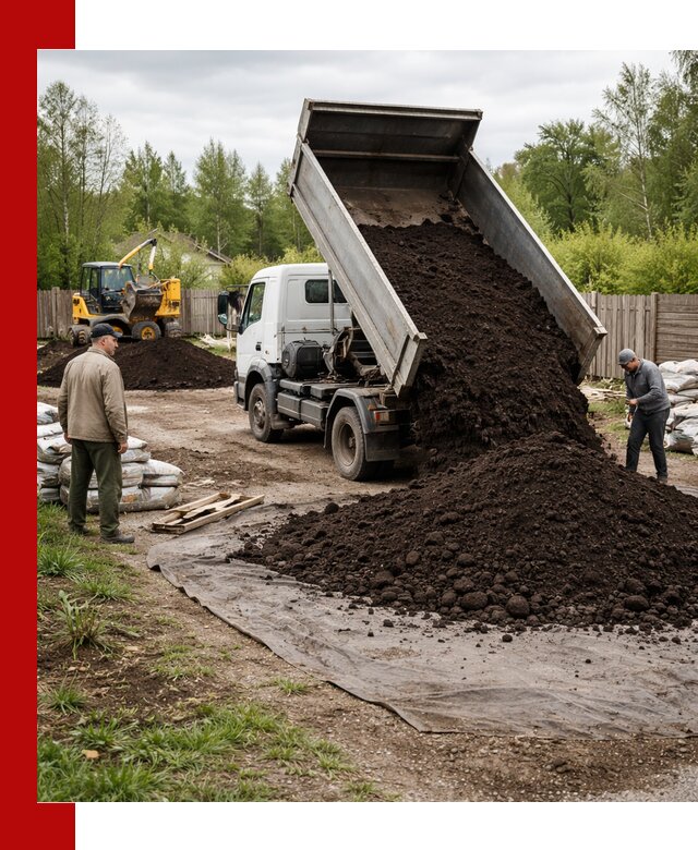 Доставка качественного почвогрунта в Заинске оптом и в розницу