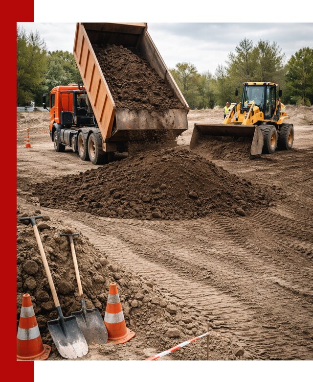 Поставка и доставка планировочного грунта в Заинске