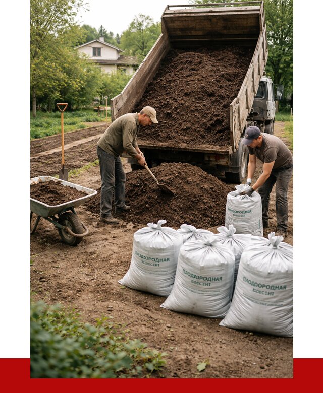 Плодородная смесь в Заинске от 4271 р./куб с доставкой | ПРОНЕРУДЗнс