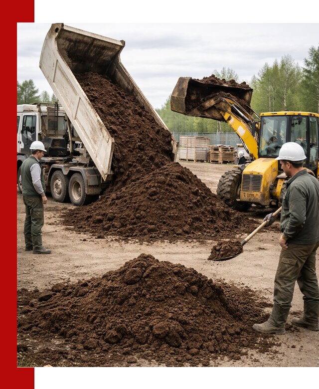 Доставка торфа оптом и в мешках в Заинске