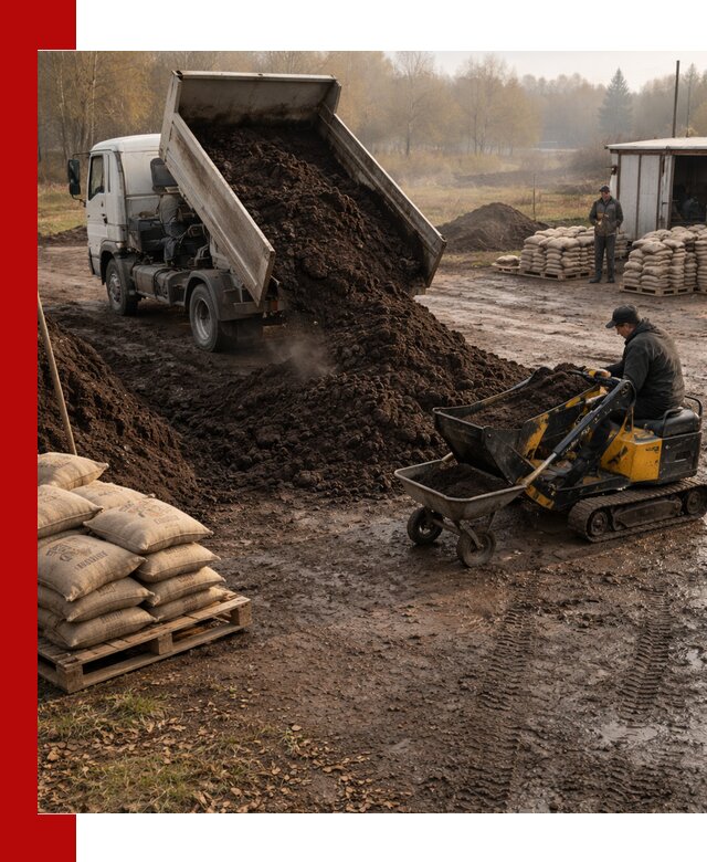 Кислый торф в доставке по выгодным ценам в Заинске