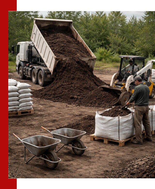 Доставка и продажа торфогрунта в Заинске оптом и в розницу